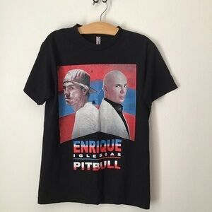 Enrique Iglesias and Pitbull Tour Graphic T-Shirt